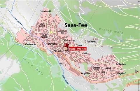 Hostel Walser Saas-Fee Eksteriør bilde